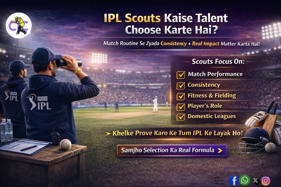 IPL Scouts Kaise Talent Choose Karte Hai? – Complete Guide (2026)
