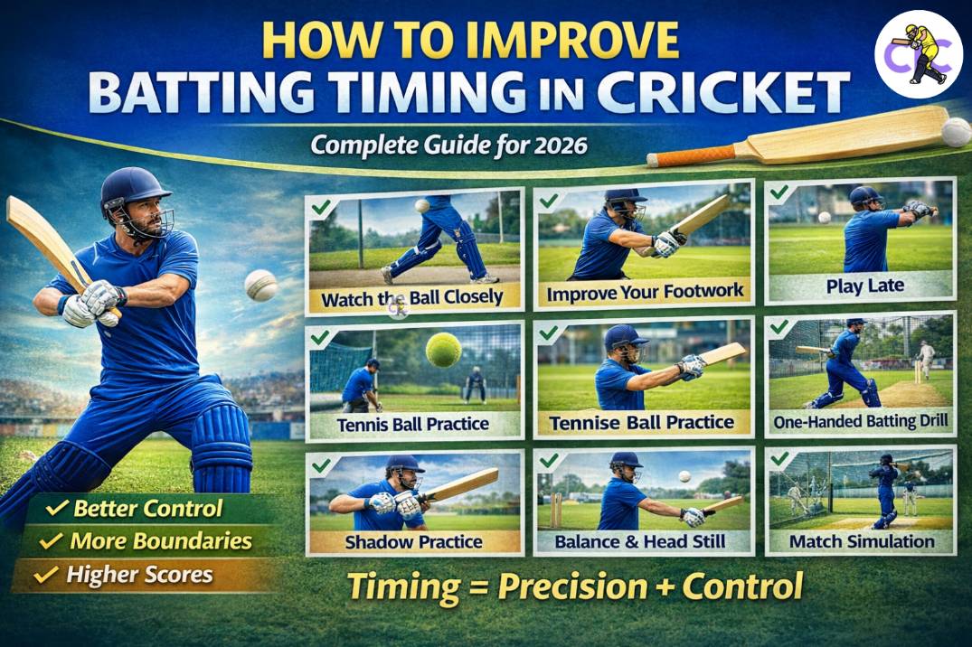 How to Improve Batting Timing in Cricket – Complete Guide (2026)