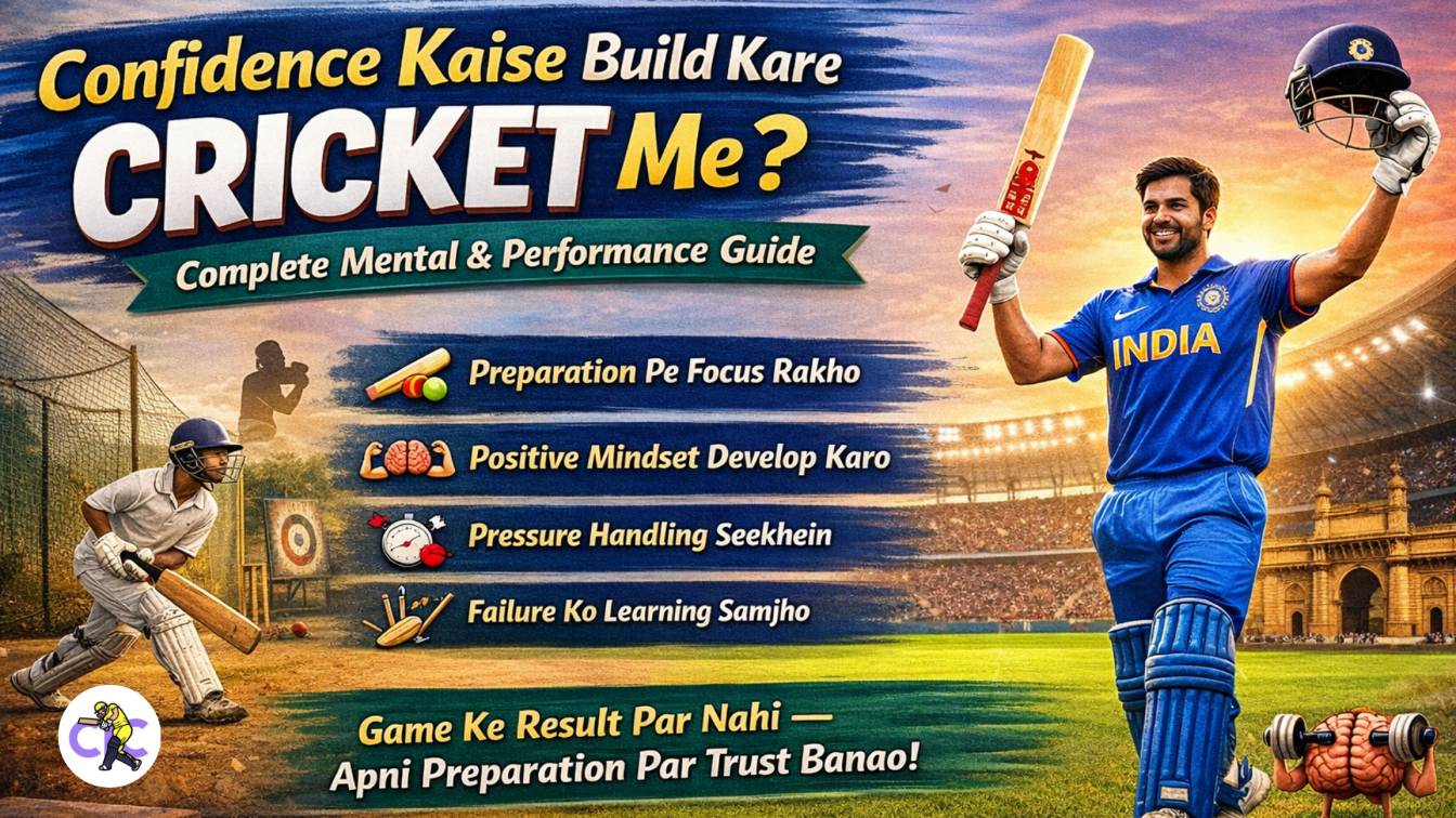 Confidence Kaise Build Kare Cricket Me? – Complete Mental & Performance Guide