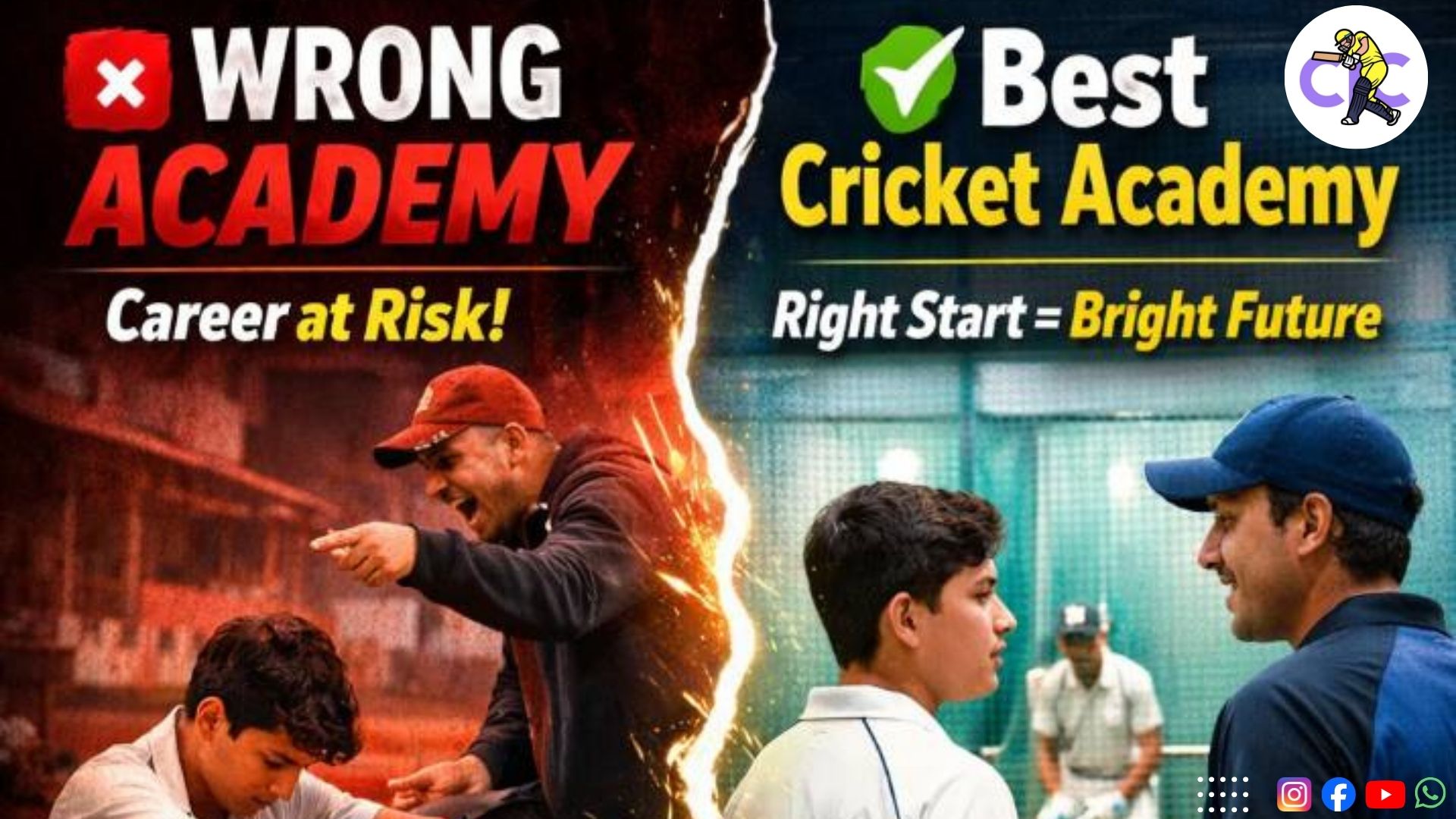 How Wrong Cricket Academy Selection Can Damage a Young Player’s Career