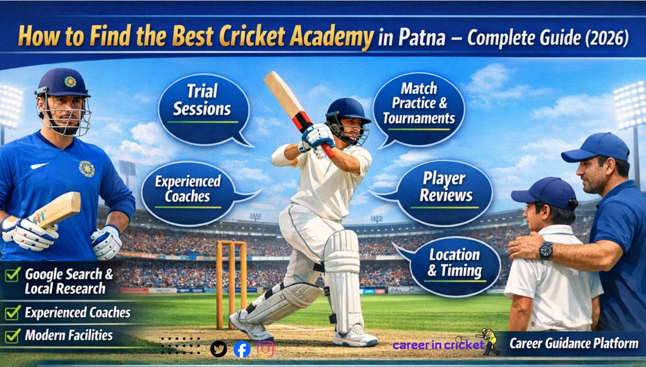 How to Find the Best Cricket Academy in Patna – Complete Guide (2026)