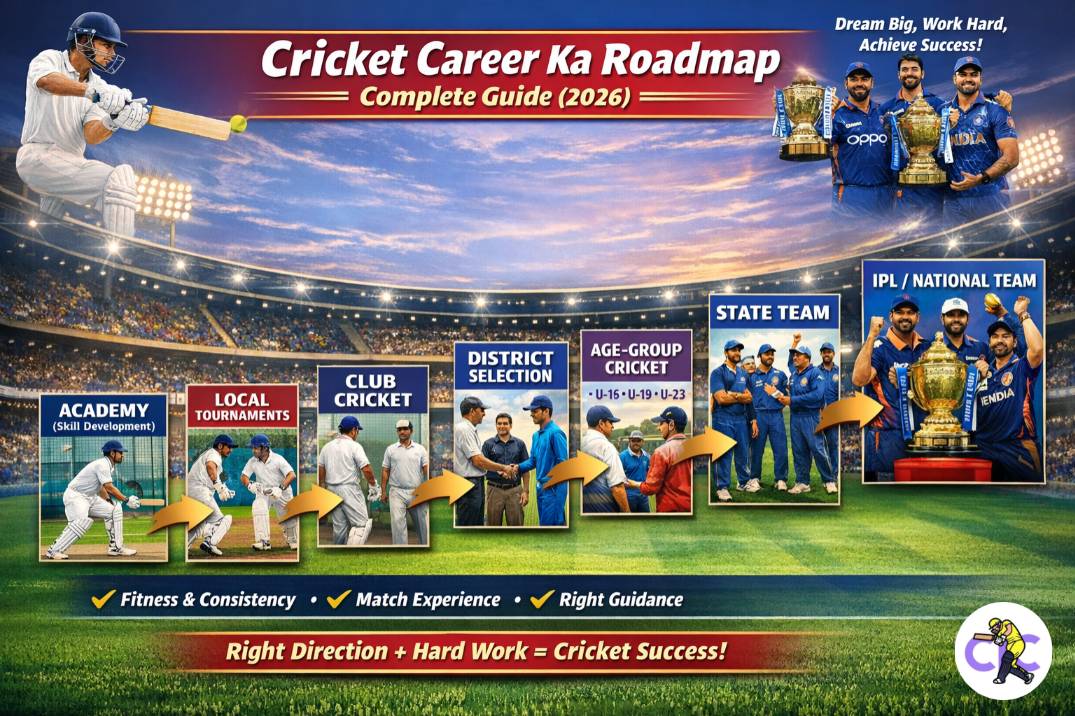 Cricket Academy Join Karne Ke Baad Career Ka Roadmap – Complete Guide (2026)
