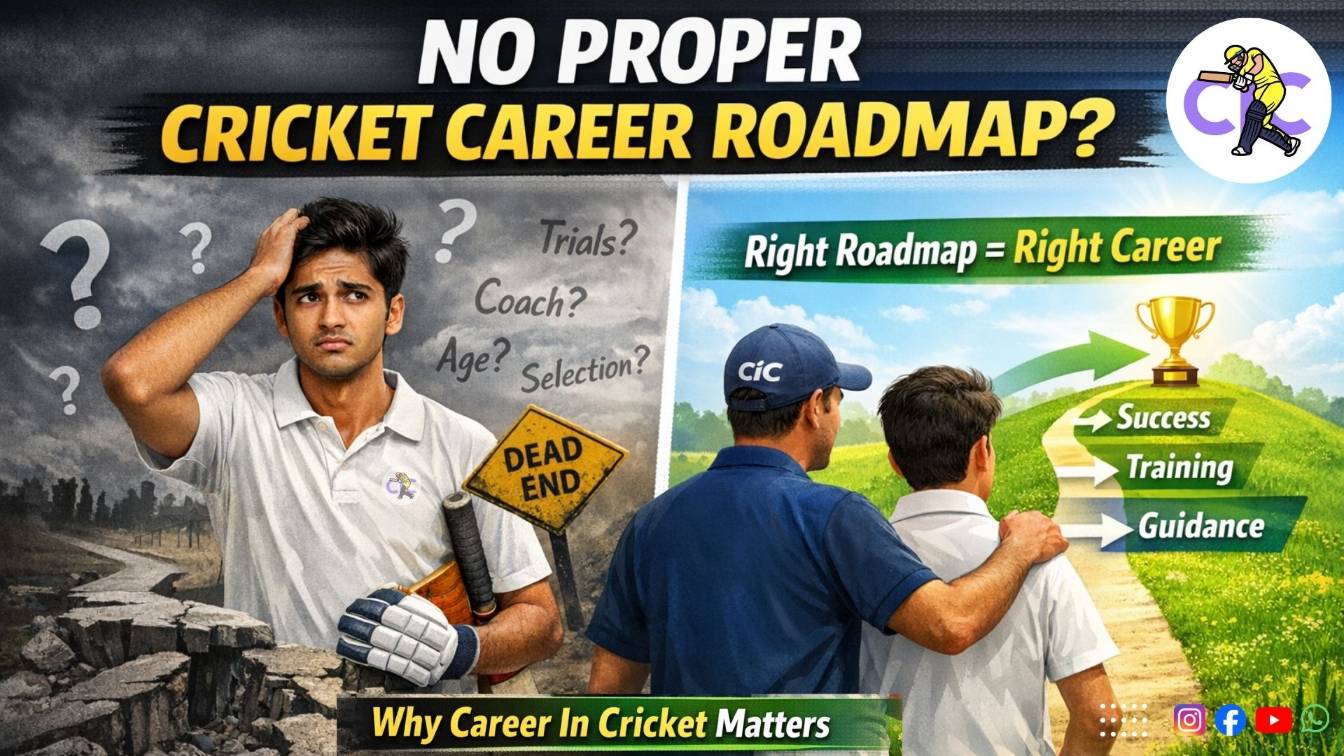 No Proper Cricket Career Roadmap – Why Career In Cricket Becomes Important