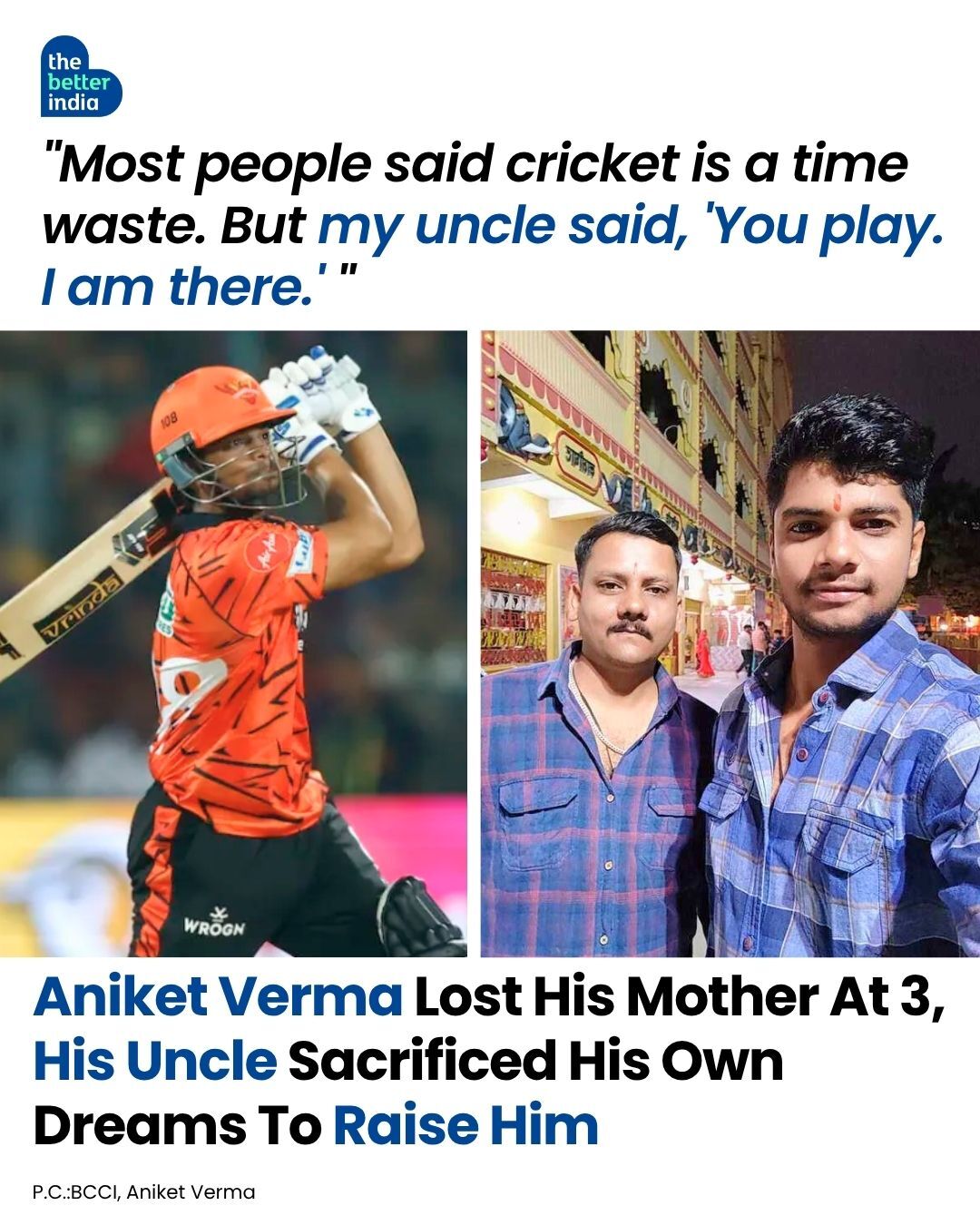 Cricket post shared by Utkarsh Tripathi on CricSocial
