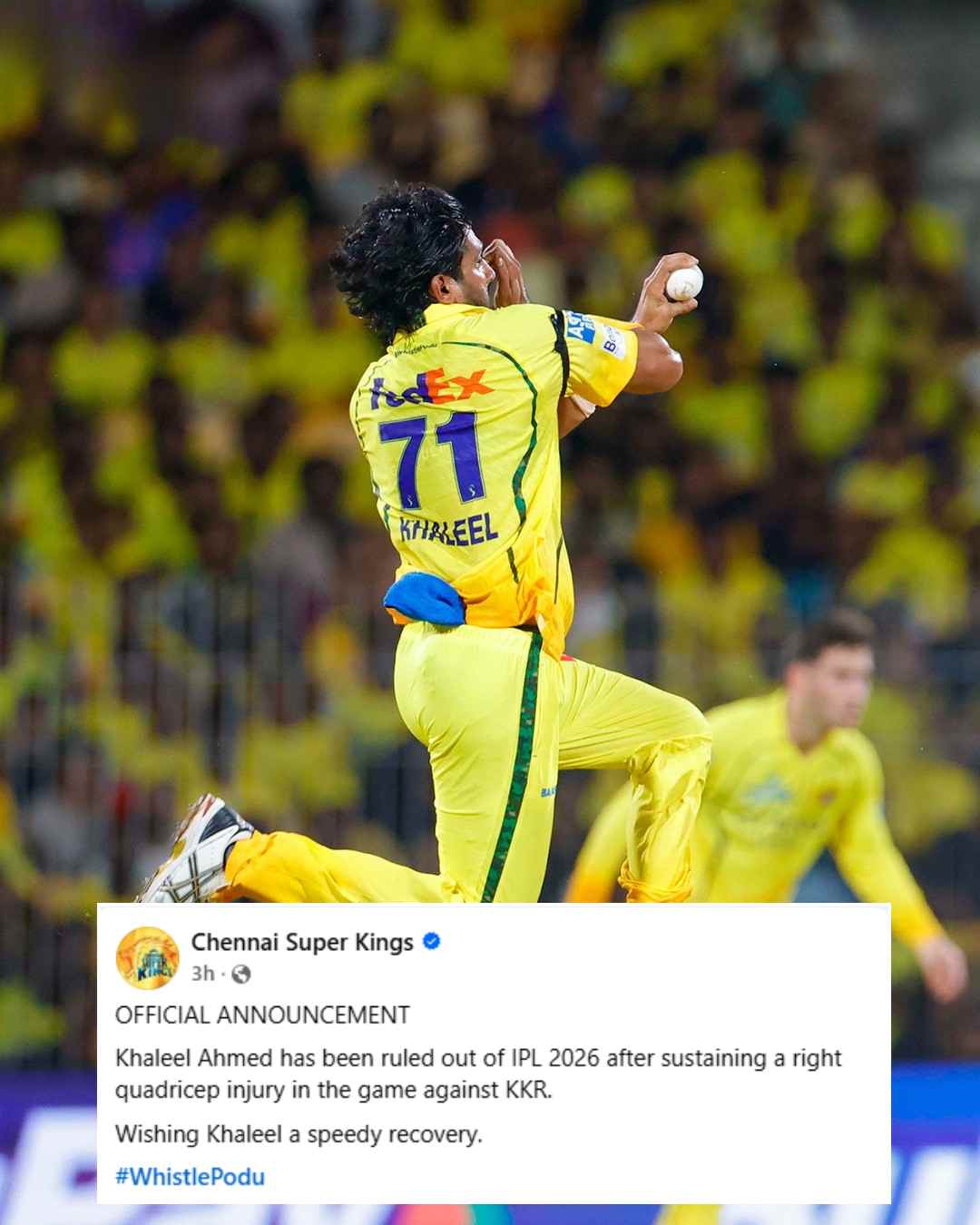 Cricket post shared by Ankit Stark on CricSocial